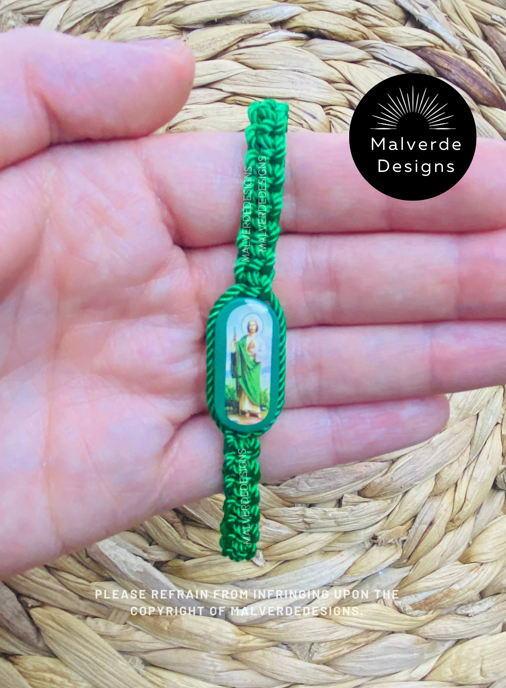 Saint Jude/ St.Jude Protection Bracelet, San Judas Bracelet, Pulsera de proteccion de San Judas