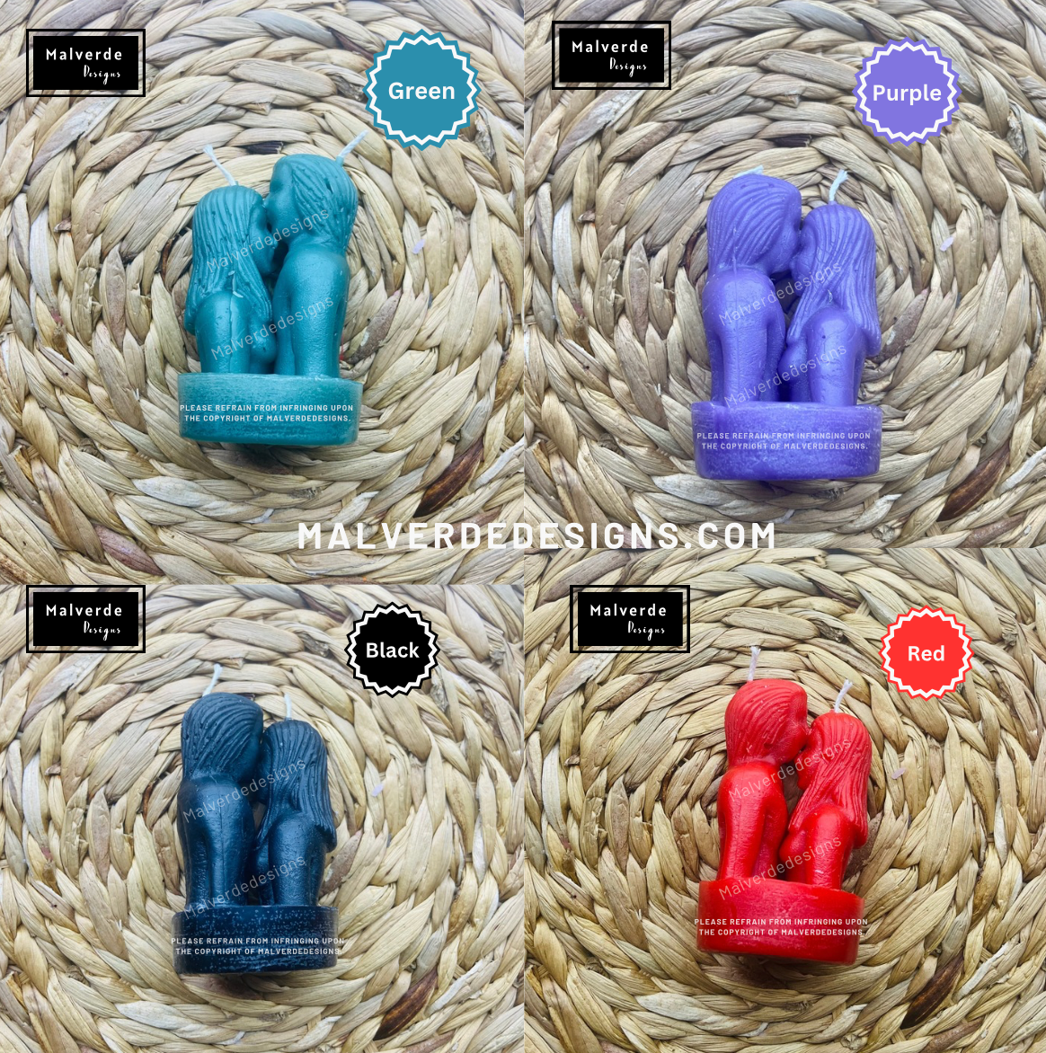 Love Candles, Figure Candles, Love ritual candles, Vela Del Amor, Velas De Figura