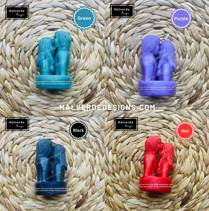 Love Candles, Figure Candles, Love ritual candles, Vela Del Amor, Velas De Figura
