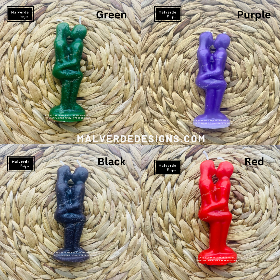 Love Candles, Figure Candles, Love ritual candles, Vela Del Amor, Velas De Figura