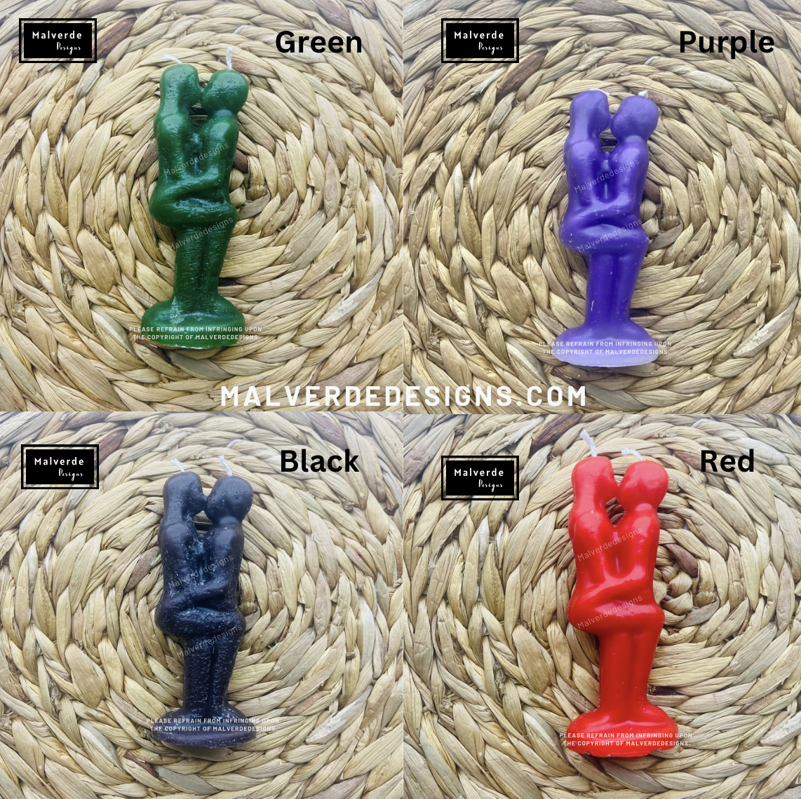 Love Candles, Figure Candles, Love ritual candles, Vela Del Amor, Velas De Figura