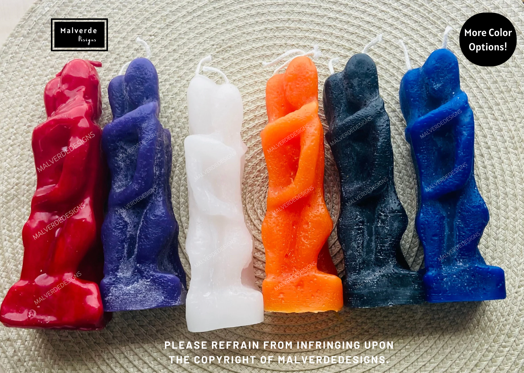 Love Candles, Figure Candles, Love ritual candles, Vela Del Amor, Velas De Figura