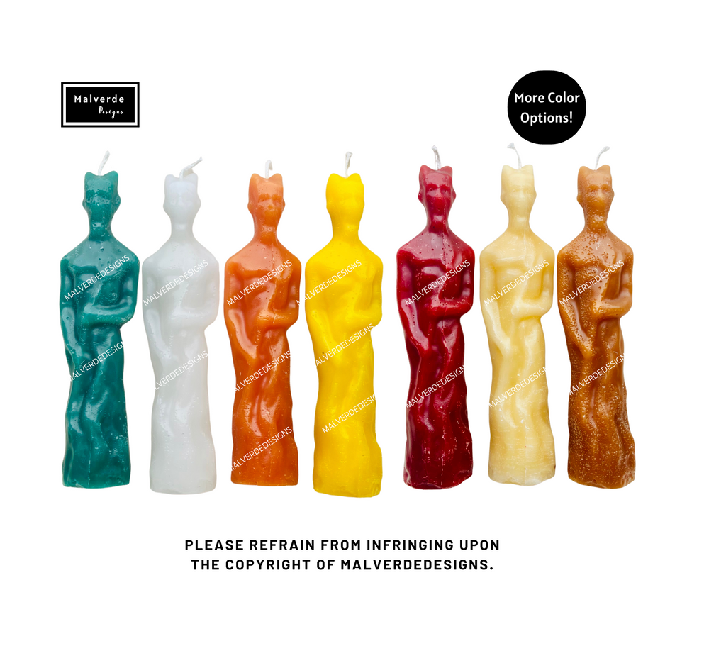 Devil Figure Candles, Figure Candles, Rtual candles, Velas con Figuras De Diablo