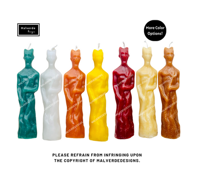 Devil Figure Candles, Figure Candles, Rtual candles, Velas con Figuras De Diablo