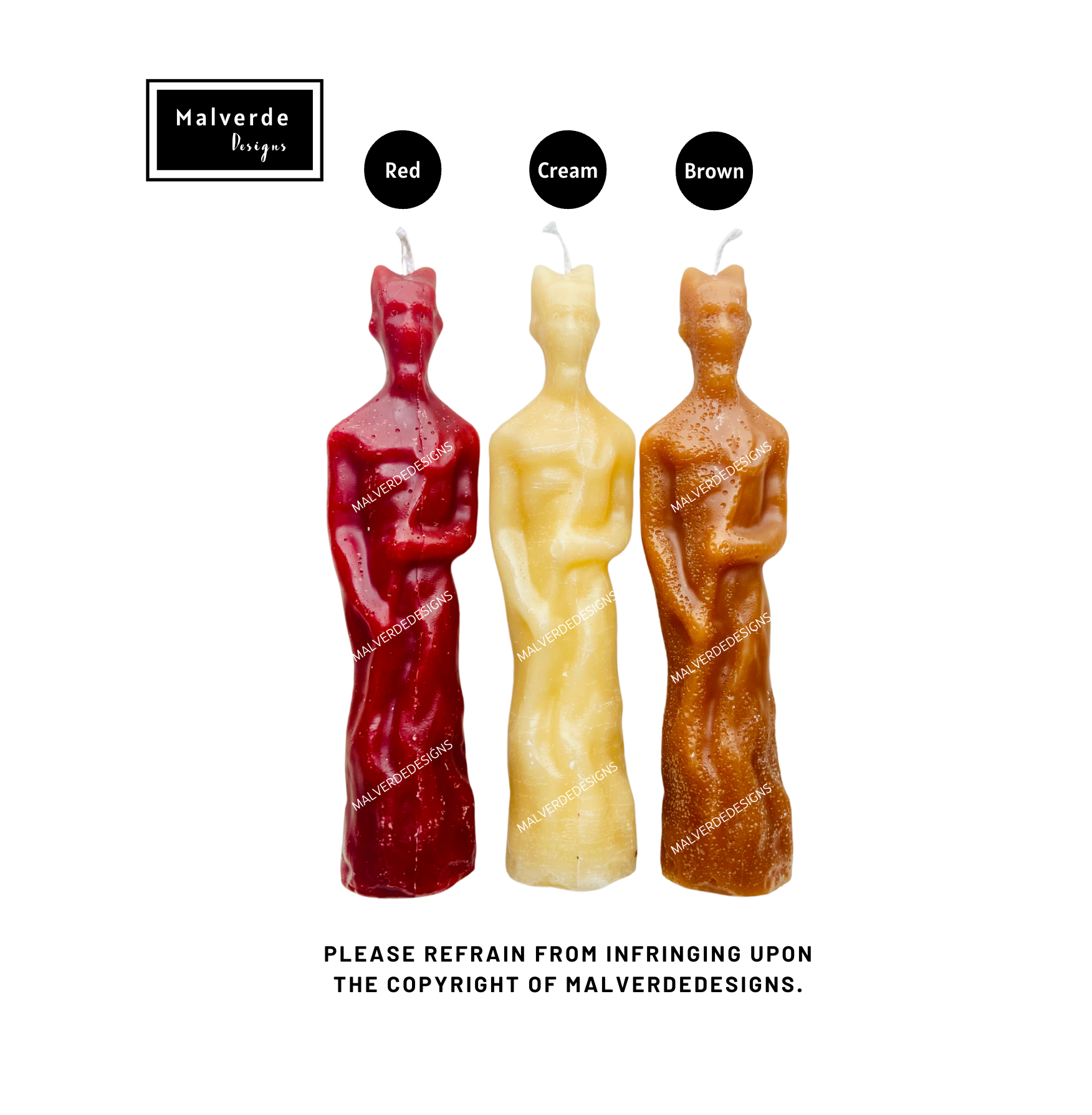 Devil Figure Candles, Figure Candles, Rtual candles, Velas con Figuras De Diablo