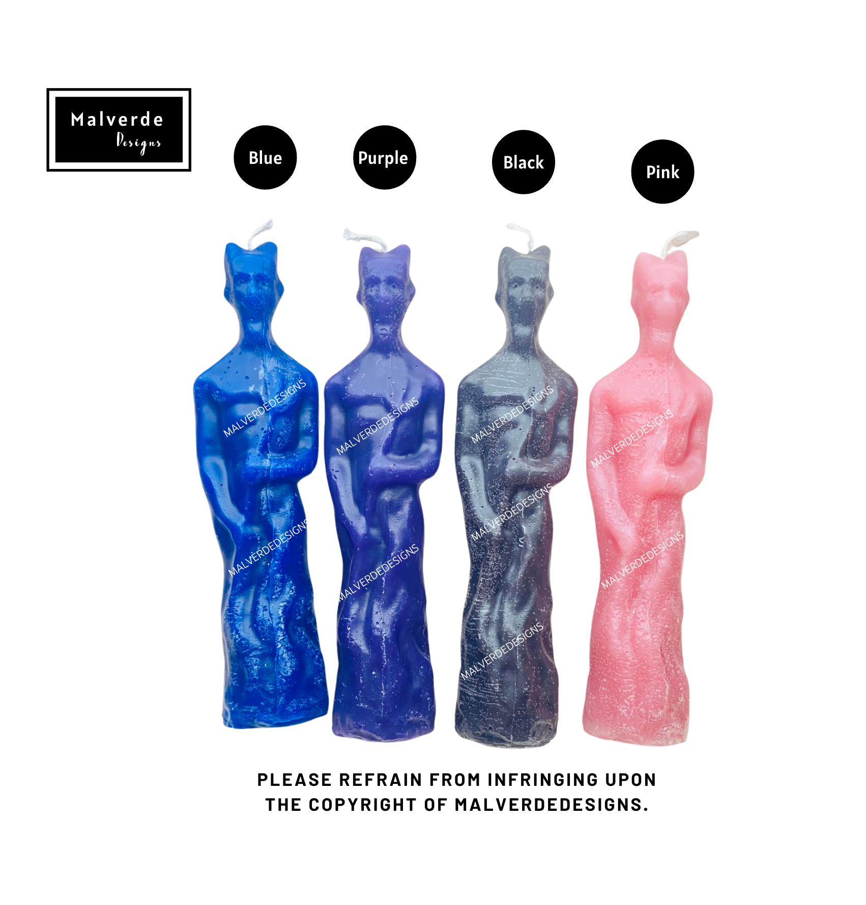 Devil Figure Candles, Figure Candles, Rtual candles, Velas con Figuras De Diablo