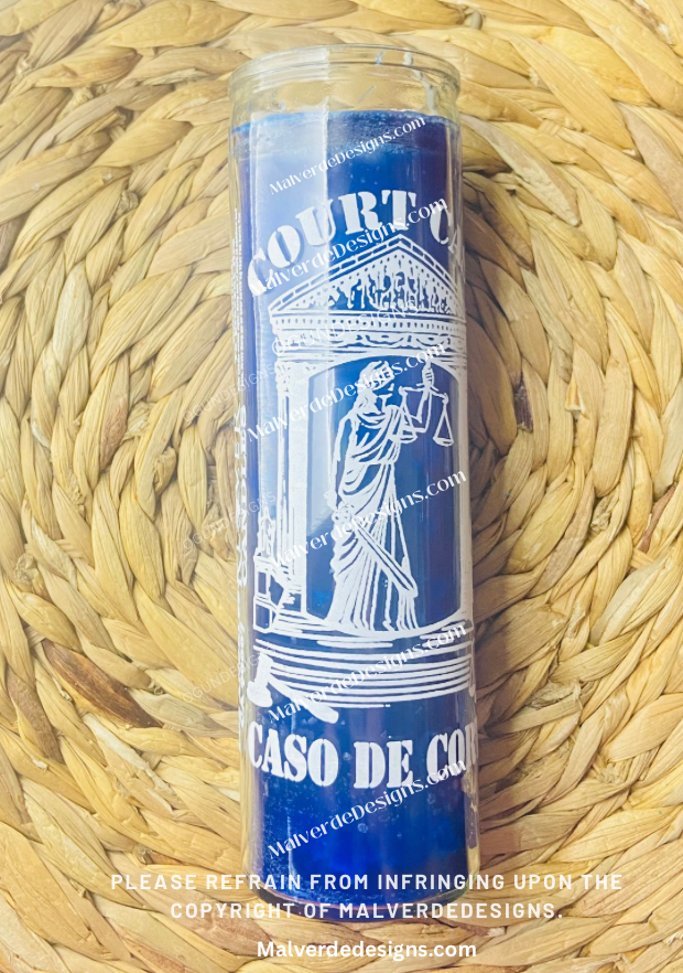 Court Glass Candles, Velas De Corte