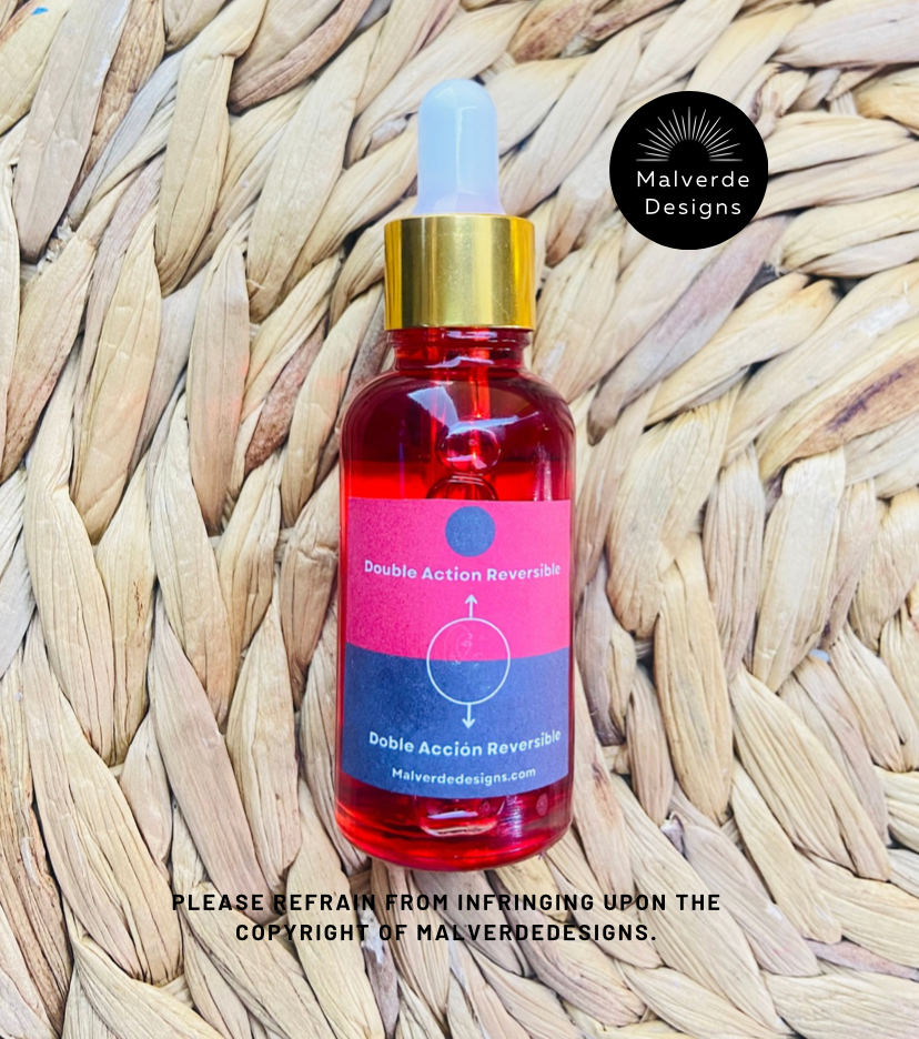 Double Reversible cleansing Oil, Double Reversible Aciete De Limpia, Protection Oil, Aciete De Proteccion