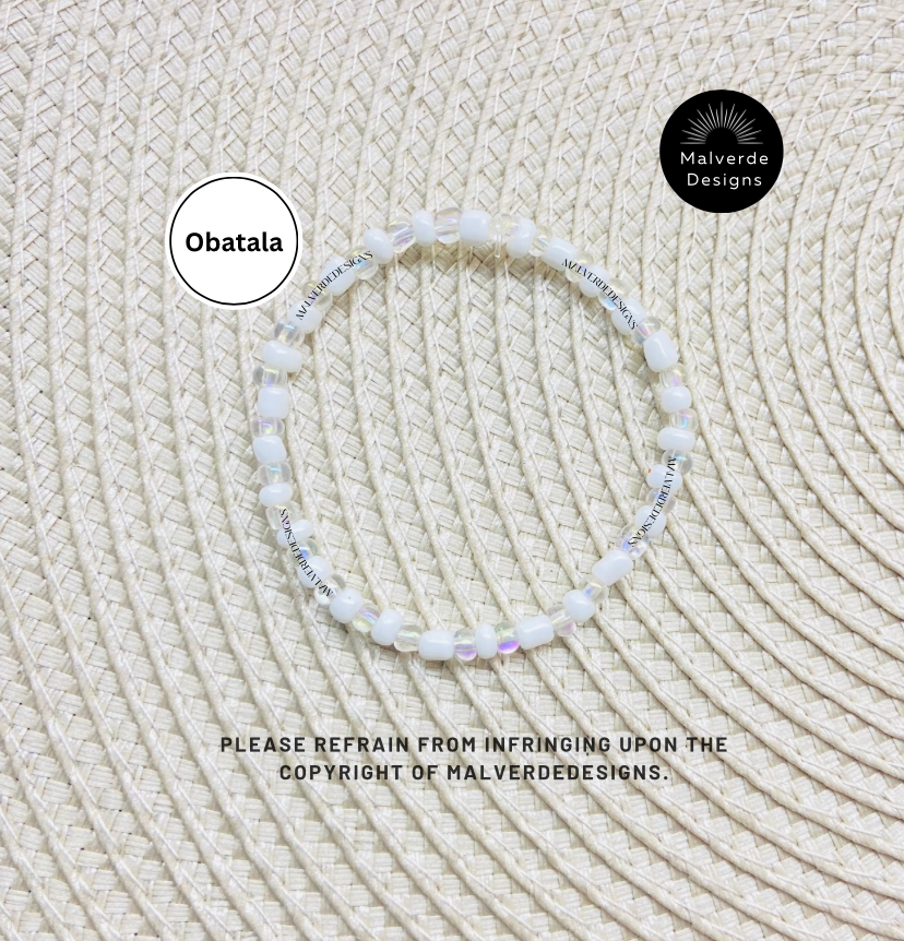 Orisha Adjustable Bracelets, Elegua, Ogun, Obatala, Oshun, Yemaya, Chango, Orula