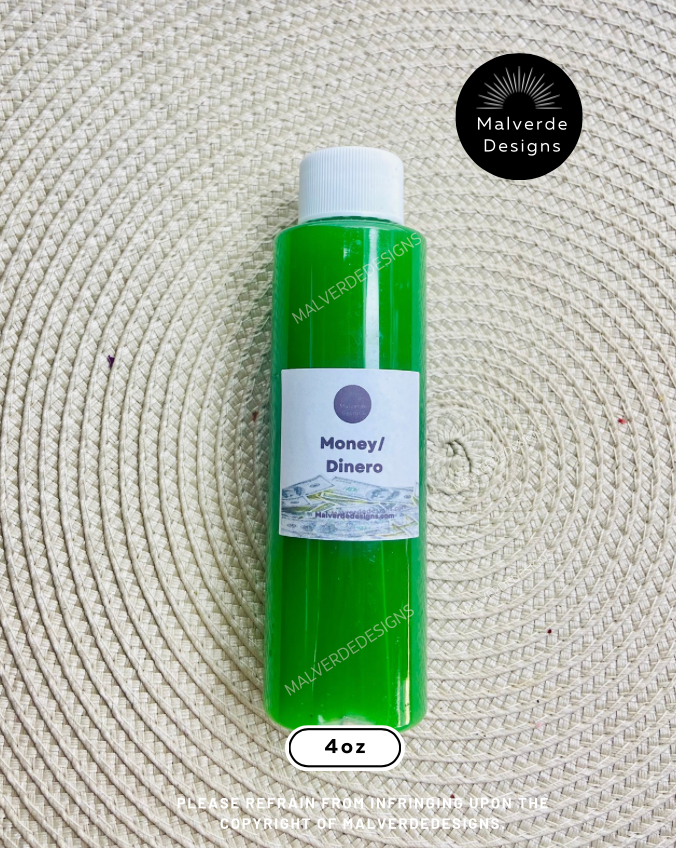 Money Bath & Floor wash, Baño de Dinero, Success and Prosperity, Exito y prosperidad, Open Roads, Abre Camino