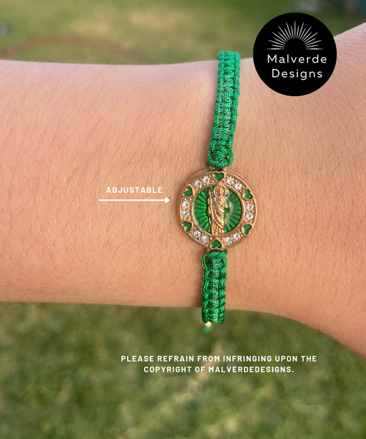 Saint Jude/ St.Jude Protection Bracelet, San Judas Bracelet, Pulsera de proteccion de San Judas