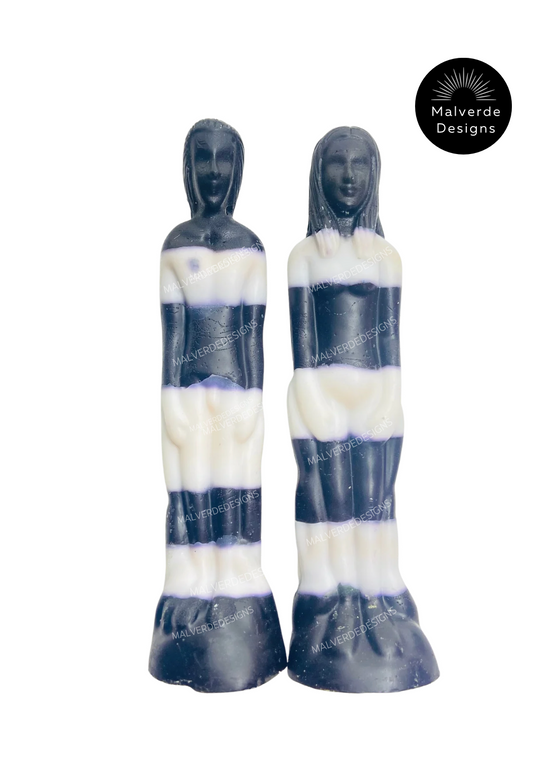 Couple's Cleansing seven times reversible Candle, cleansing candles, Vela de limpieza para parejas, Siete veces reversible,  Velas de limpia