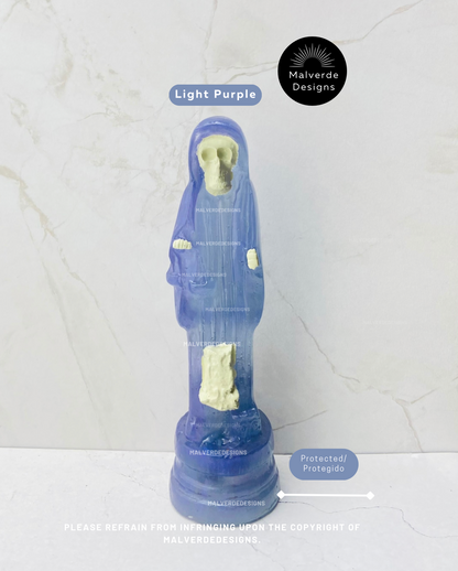 Statue de protection Sainte Mort 5 pouces, Estatua de la Santa Muerte 5" pulgadas, Estatua de protección