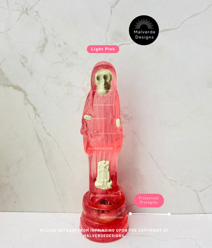 Statue de protection Sainte Mort 5 pouces, Estatua de la Santa Muerte 5" pulgadas, Estatua de protección