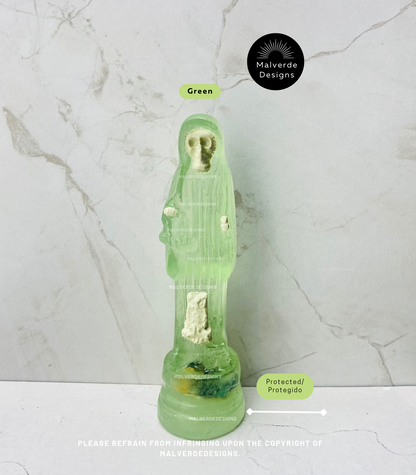 Statue de protection Sainte Mort 5 pouces, Estatua de la Santa Muerte 5" pulgadas, Estatua de protección