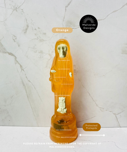 Statue de protection Sainte Mort 5 pouces, Estatua de la Santa Muerte 5" pulgadas, Estatua de protección