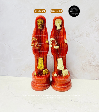 Statue de protection Sainte Mort 5 pouces, Estatua de la Santa Muerte 5" pulgadas, Estatua de protección