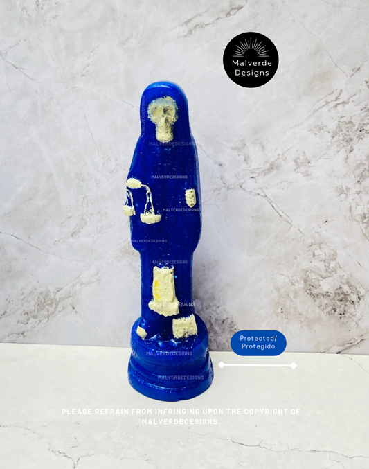 Statue de protection Sainte Mort 5 pouces, Estatua de la Santa Muerte 5" pulgadas, Estatua de protección